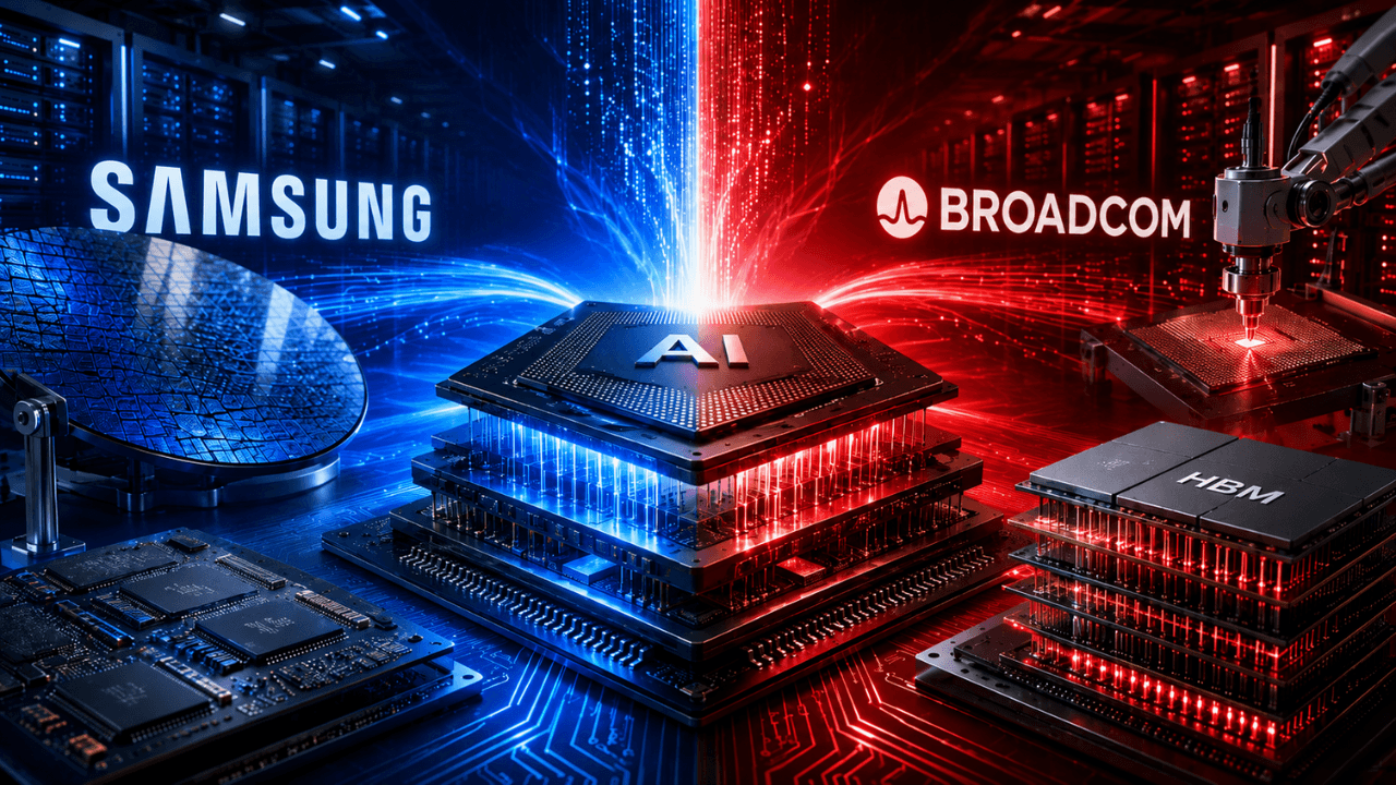 Samsung Broadcom İş Birliği