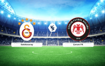 Galatasaray Çorum FK maçı